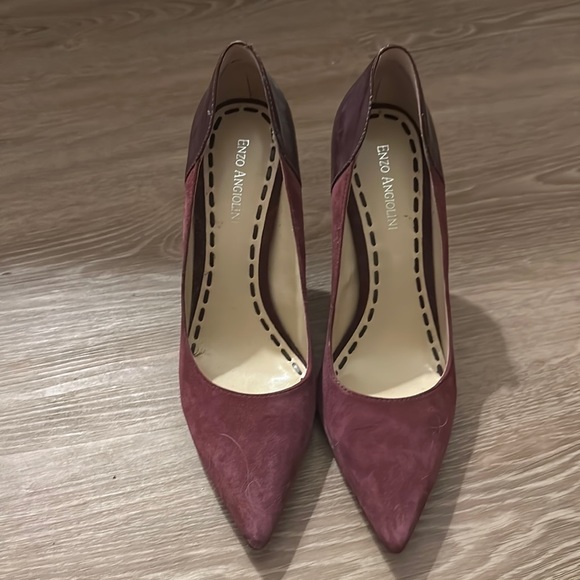 Enzo Angiolini Shoes - Enzo Angiolini Magenta Pumps "Castalia" Leather Patent Stiletto